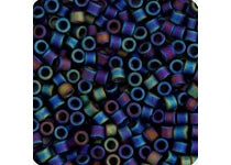 Miyuki Delica 11/0 50g Bag Black Grey Opaque Ab Matte (871)