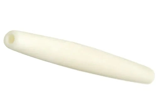 Hairbonepipes Oval Ivory 4" Worked on Bone 10 Pack