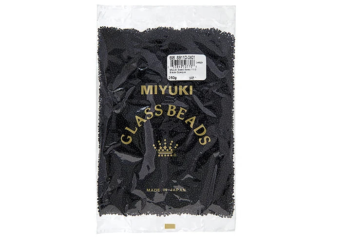 Miyuki Seed Bead 11/0 Black Opaque