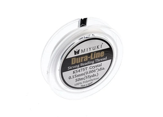 Miyuki Dura-line 50m Crystal Clear 0.15mm Strong Beading Thread