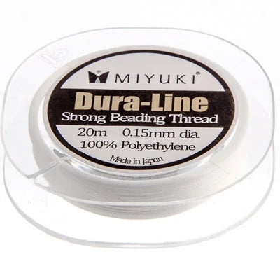 Miyuki Dura-line 20m Crystal Clear 0.15mm Strong Beading Thread