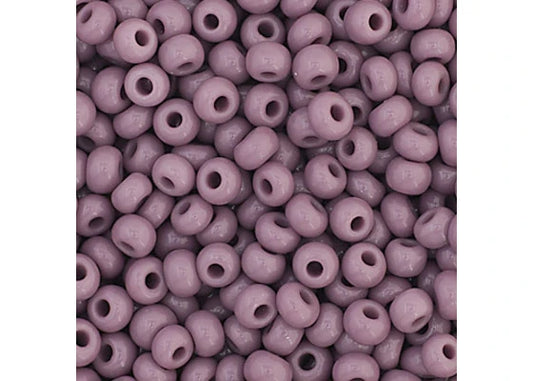 Czech Seed Bead 11/0 Vial Opaque Mauve
