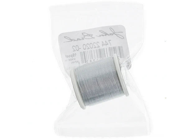 Miyuki Nylon Beading Thread b Silver (50m)
