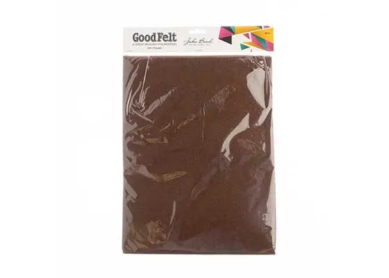 Goodfelt Beading Foundation 1.5mm 8.5x11in 4pcs Brown