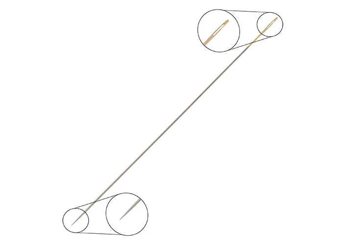 Tulip Beading Needle #12 2pcs. - .35x47.5mm