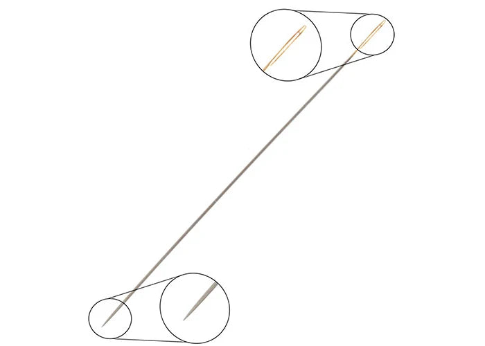 Tulip Beading Needle #13 2pcs. - .3x35mm