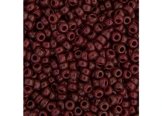 Miyuki Seed Bead 11/0 Chocolate Brown Opaque