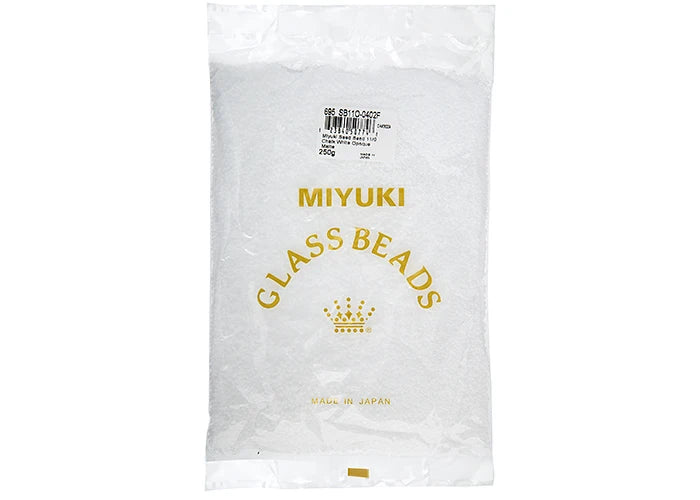 Miyuki Seed Bead 11/0 Chalk White Opaque Matte
