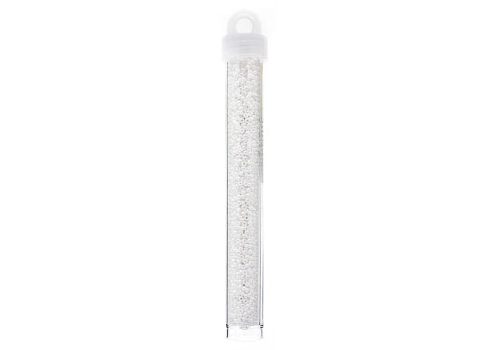 MIYUKI SEED BEAD 11/0 WHITE PEARL AB