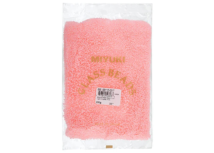 Miyuki Seed Bead 11/0 Light Crystal Pink