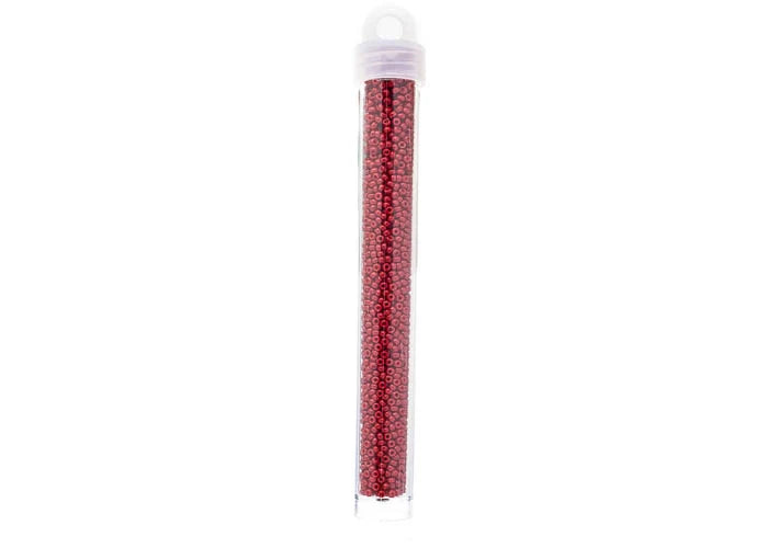 MIYUKI SEED BEAD 11/0 LIGHT MAROON OPAQUE DURACOAT