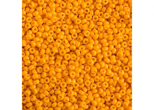Miyuki Seed Bead 11/0 Yellow Marigold Opaque Duracoat