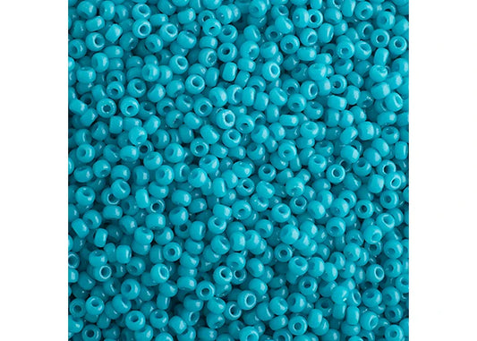 Miyuki Seed Bead 11/0 Deep Icy Blue Opaque Duracoat