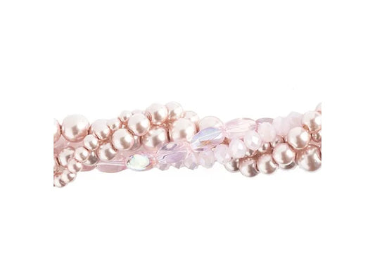 Crystal Lane Diy Twisted Bead Strands Peony