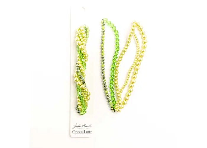 Crystal Lane Diy Twisted Bead Strands Zinnia