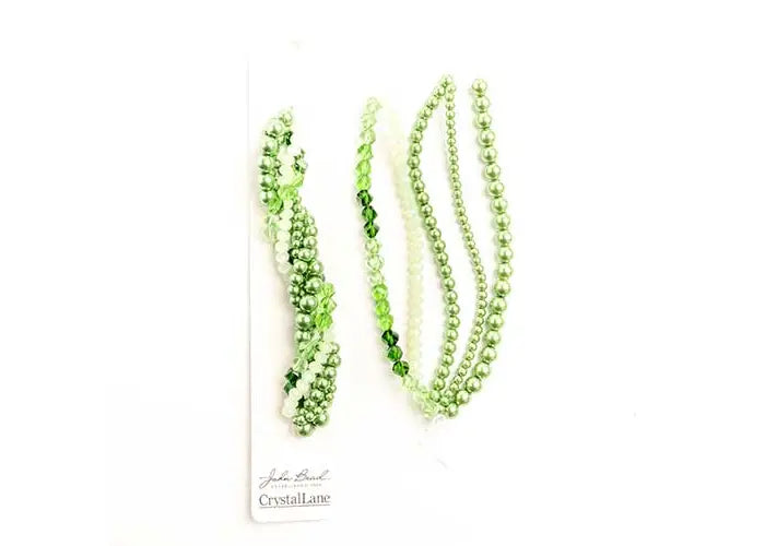 Crystal Lane Diy Twisted Bead Strands Fern