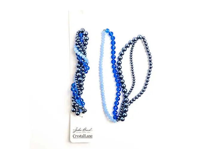 Crystal Lane Diy Twisted Bead Strands Monkshood