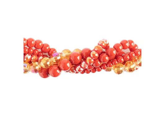 Crystal Lane Diy Twisted Bead Strands Anthurium