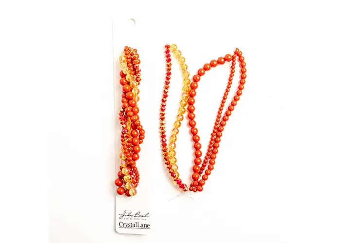 Crystal Lane Diy Twisted Bead Strands Anthurium