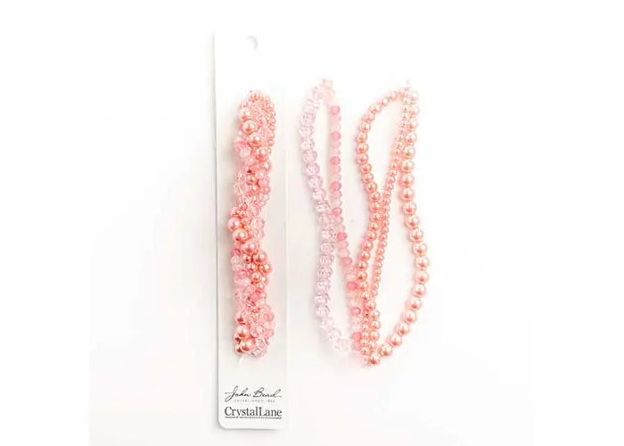 Crystal Lane Diy Twisted Bead Strands Waxflower
