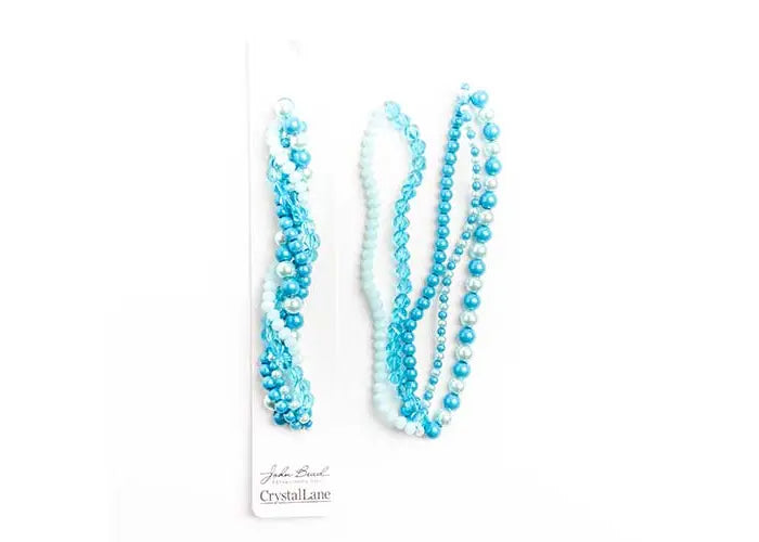 Crystal Lane Diy Twisted Bead Strands Brunnera
