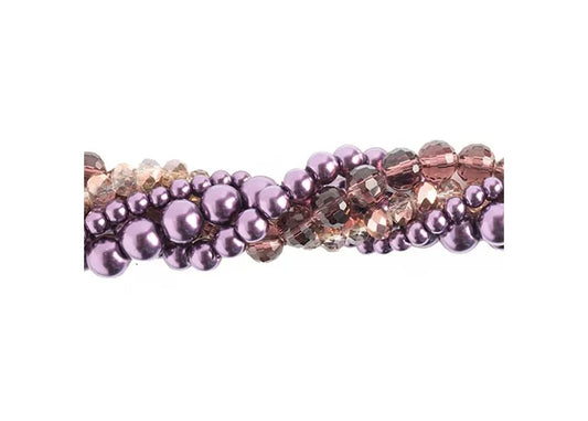 Crystal Lane Diy Twisted Bead Strands Verbena