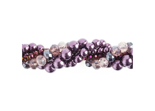 Crystal Lane Diy Twisted Bead Strands Wisteria