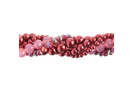 Crystal Lane Diy Twisted Bead Strands Hellebores