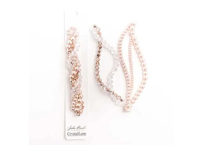 Crystal Lane Diy Twisted Bead Strands Deutzia