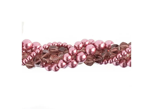 Crystal Lane Diy Twisted Bead Strands Chrysanthemum