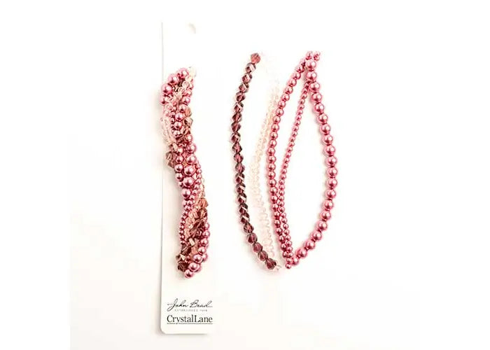 Crystal Lane Diy Twisted Bead Strands Chrysanthemum