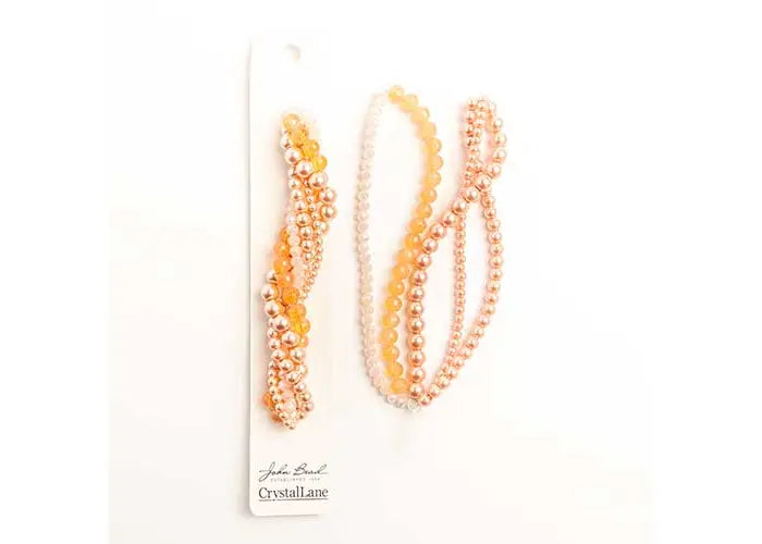 Crystal Lane Diy Twisted Bead Strands Pincushion Protea