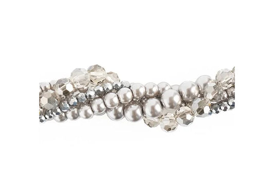 Crystal Lane Diy Twisted Bead Strands Silver Brunia