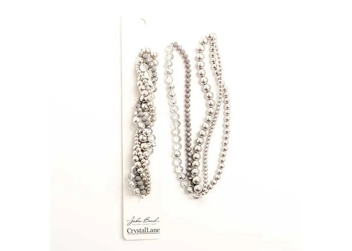 Crystal Lane Diy Twisted Bead Strands Dusty Miller