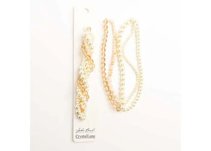 Crystal Lane Diy Twisted Bead Strands Pussy Willow