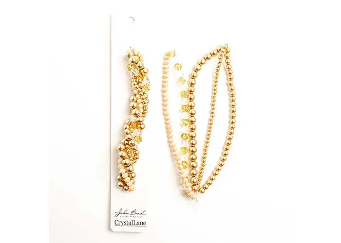 Crystal Lane Diy Twisted Bead Strands Butterfly Weed