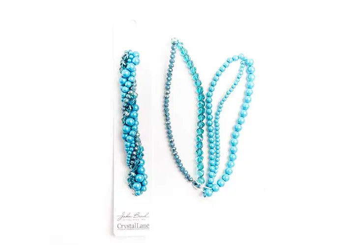 Crystal Lane Diy Twisted Bead Strands Bird Bill Dayflower
