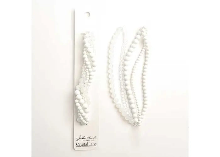 Crystal Lane Diy Twisted Bead Strands Queen Anne's Lace