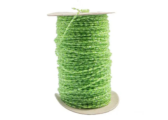Perle Flair transparente 100 mètres péridot