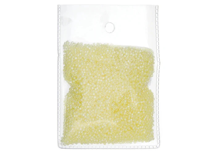 Miyuki Delica 11/0 Pale Yellow Ceylon Lined-dyed Db-232