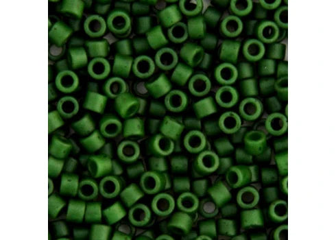 Miyuki Delica 11/0 Green Jade Opaque Matte-dyed Db-797