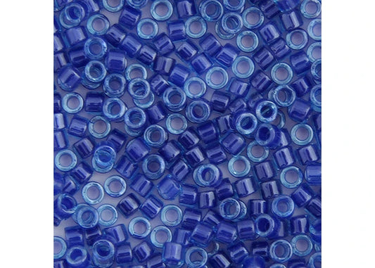 Miyuki Delica 11/0 Aqua Sapphire Lined-dyed Db-285