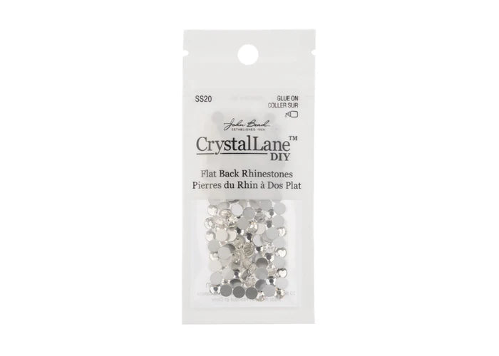 Crystal Lane Diy Flat Back Rhinestones Ss20(4.7mm) Crystal 144pcs