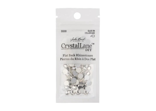Crystal Lane Diy Flat Back Rhinestones Ss30(6.5mm) Crystal 72pcs