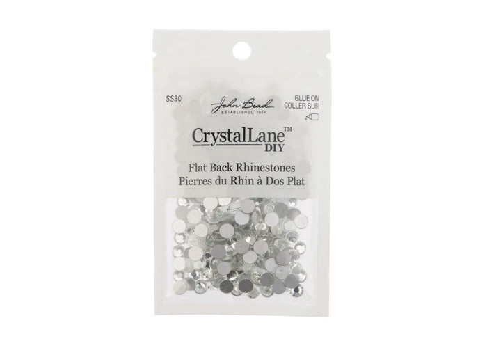 Crystal Lane Diy Flat Back Rhinestones Ss30(6.5mm) Crystal 288pcs