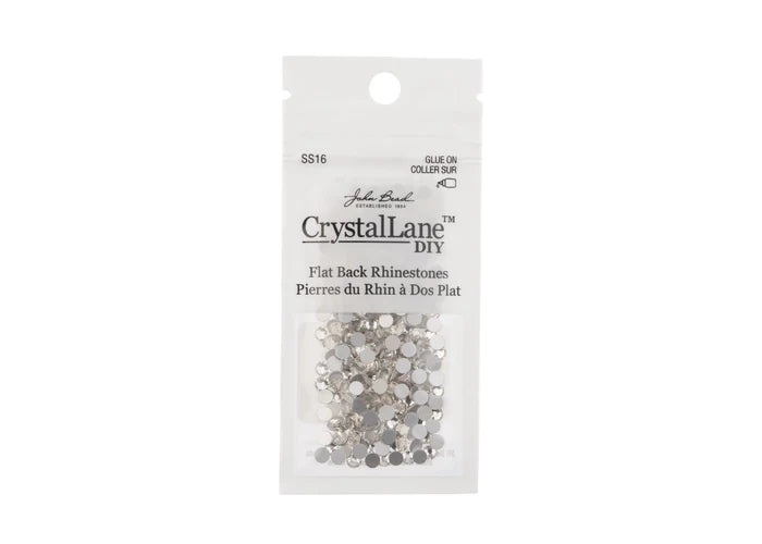 Crystal Lane Diy Flat Back Rhinestones Ss16 (4mm) Crystal 288pcs