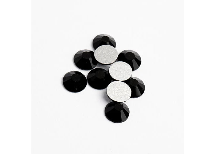 CRYSTAL LANE DIY FLAT BACK RHINESTONES SS30(6.5MM) JET 288PCS