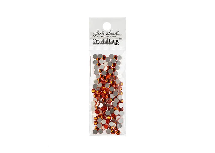 Crystal Lane Diy Flat Back Rhinestones Ss20(4.7mm) Orange 144pcs