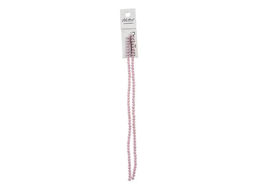Crystal Lane Diy Rondelle 2 Strand 7in (apx110pcs) 3x4mm Opaque Mauve