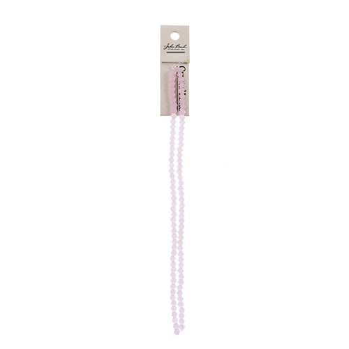 Crystal Lane Diy Bicone 2strand 7in (apx96pcs) 4mm Opaque Pink